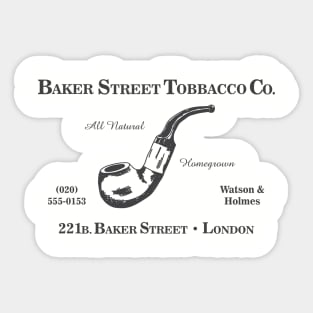 Baker Street Tobacco Sticker